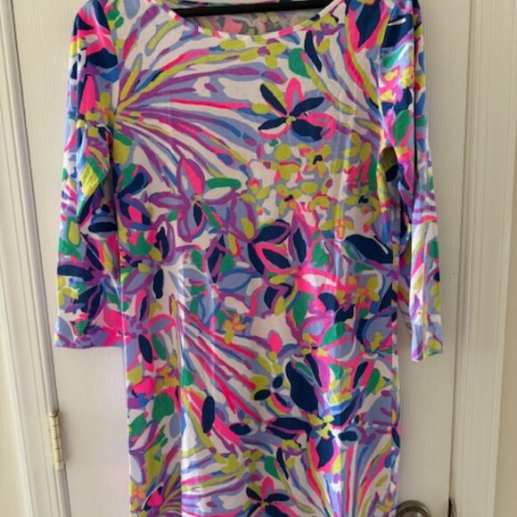 Lilly Pulitzer A line cotton dress, Size M - Picture 2 of 3
